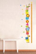 Wall Sticker Wall Tattoo Wall Picture Wall Decal Messlatte Tape Measure Growth Chart Circus 44404 for Bedroom Living Room Bathroom Nursery - Image 2