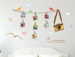 Solimo Wall Sticker for Living Room (Travel Photo Gallery, Ideal Size on Wall, 180 cm X 100 cm), PVC Vinyl - Image 7
