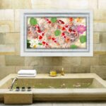 MJ8031A Fish Pond Wallsticker wall sticker stiker dinding - Image 2