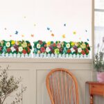 Flourish Fence - X-Large Wall Decals Stickers Appliques Home Decor DM570015