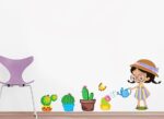 Littlebuds 110 cm Flowers Removable Sticker  (Pack of 1) - Image 4