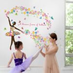 HM92010 Flower Fairy Wall Sticker - Image 4