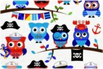 Nautical Owls Clipart & Vectors - Image 2