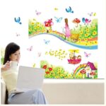 Wall sticker factory-three generations of large wall stickers dream rainbow AY7163 - Image 4