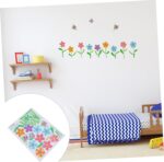 Ay7240 Butterfly Flower Wall Stickers Kids Room Wall Decor Wall Decals Nursery Wall Decor Wall Decals - Image 6