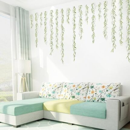 JAAMSO ROYALS Nature Wall Stickers, Tree Wall Stickers for Living Room, Beautiful Wall Stickers, Wall Stickers Tree Design, Tree Sticker for Wall Decoration, Sticker on The Wall  size 60x90 hm92071