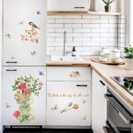 Trees Flowers Butterfly Wall Stickers Cartoon Animals Heart Shaped Wall Decals Home Decor  sk7114 size 50x70 - Image 2