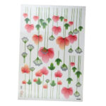 Ay928 China Supplier Removable Beautiful Flower Vinyl Wall Paper Sticker For Room Decoration - Image 9