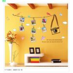 Wall Sticker XL8170 Warm Photo Wall Three Generations Removable Wall Sticker PVC Transparent Living Room Bedroom Decoration Mural - Image 2