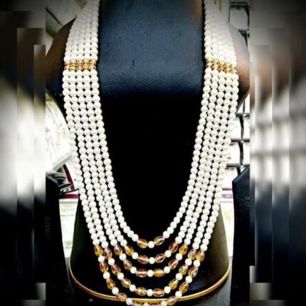 MALA 5 LINE PEARL famous mala fashionable design style pearl cyrstal '2
