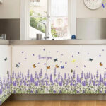 Lavander Flower Wall Decal SK7038 ZOOYOO - Image 2