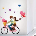 StickerShopee A I Love You - Wall Stickers - AY709 - 80x100cm Size - Image 2