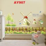 AY907 Uk.60x90 Beautiful Windmill - Image 6