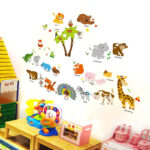 Animal stickerSk9296 Wall Sticker Wallpaper - Image 4