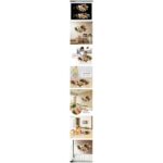 3D stereo decoration wall breaking home personalized wall sticker AY9255 remove wall stickers - Image 5