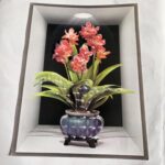 3D Aweosome flower Chinese Style Flower Classical Vase Wall Sticker - Image 9