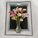 3D Aweosome flower Chinese Style Flower Classical Vase Wall Sticker - Image 18