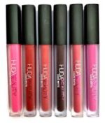 huda beauty lip gloss 6 pcs