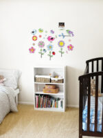 cute animal wall sticker, removable, transparent, children's room wall sticker - Image 2