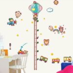 Cartoon Height DIY Removable Wall Stickers Children's room kindergarten decoration - Image 3