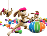 Female Bunny From Hop wall sticker - Image 2