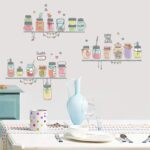Amazon Brand - Solimo Wall Sticker for Home (Kitchen Shelf Decor), Ideal Size on Wall: 160 x 110 cm - Image 4