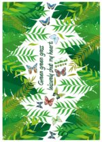 Green Grass Design Decorative Vinyl Wall Sticker size (50 CM X 70 CM) sk7128 - Image 7