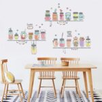 Amazon Brand - Solimo Wall Sticker for Home (Kitchen Shelf Decor), Ideal Size on Wall: 160 x 110 cm - Image 6
