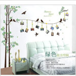 3D Photo Frame Tree Photo Tree Wall Sticker Self-Adhesive DIY Wall Murals Home Decor Art sk2007wa size 60x90 - Image 3