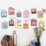 Cartoon Animal Photo Frame DIY Wall Sticker Living Room Bedroom Wall Stickers Wall Decor XH6223 ation for Kids Rooms - Image 2