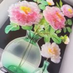 3D Aweosome flower Chinese Style Flower Classical Vase Wall Sticker - Image 26