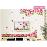 STICKER DINDING AY9042 Soft Flower wall stiker - Image 6