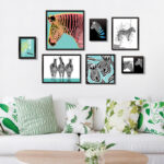 ZEBRA XL8326 photo frame wall sticker - Image 3