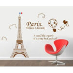 WallSticker 60x90 Brown Paris When I Dream AY9132B - Image 3