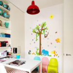 brian wall sticker adhesive wall decor stickers home decor sk9072 - Image 3