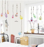 Ay919 JAAMSO ROYALS Wish Bottle Mason Jar ' Wall Sticker