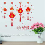 Chinese New Year Wall Stickers - Bedroom & Living Room Decorative Decals - Image 6
