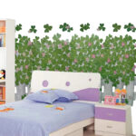 DM570056 LARBENZ...the digital era 'Green Leaves' Wall Sticker size 50x70 dm570056 - Image 2