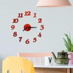 Wall Clocks 3D Clock Acrylic Mirror - Image 7