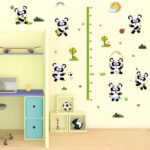 Sk9048 Cute Panda Wall Sticker - Image 4