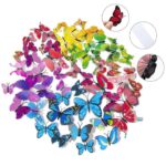12 Pcs Butterfly Wall Stickers Decoration Magnet Butterflies on the wall DIY Wallpaper 3D PVC - Image 9