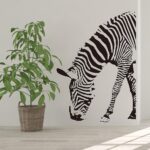 Lovely Zebra Animal Wall Stickers XL8057 - Image 2