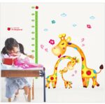 height giraffe wall sticker new 60x90cm - Image 3