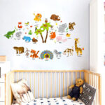 Animal stickerSk9296 Wall Sticker Wallpaper - Image 5