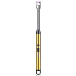 Metal Windproof USB Charging Arc Pulse Burning Torch 360 Degree Hose Candle Gas Range Igniter - Image 8
