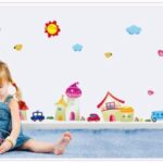 Wall sticker - Fairytale town size 50x70 ay7059 - Image 6