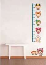 Home Removable Cartoon Height Chart Measure Decal Wall Sticker DIY size 50x70 xy8062 - Image 3