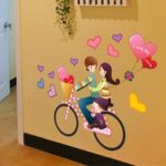 StickerShopee A I Love You - Wall Stickers - AY709 - 80x100cm Size
