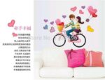 StickerShopee A I Love You - Wall Stickers - AY709 - 80x100cm Size - Image 7