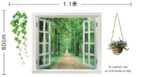AY823 Free shipping 3D View Window Decal Family Tree Wall Sticker Art Mural Wall Poster Parlor Kids Home Decor - Image 8